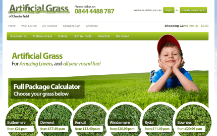 Artificial Grass of Chesterfield