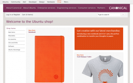 Ubuntu Shop