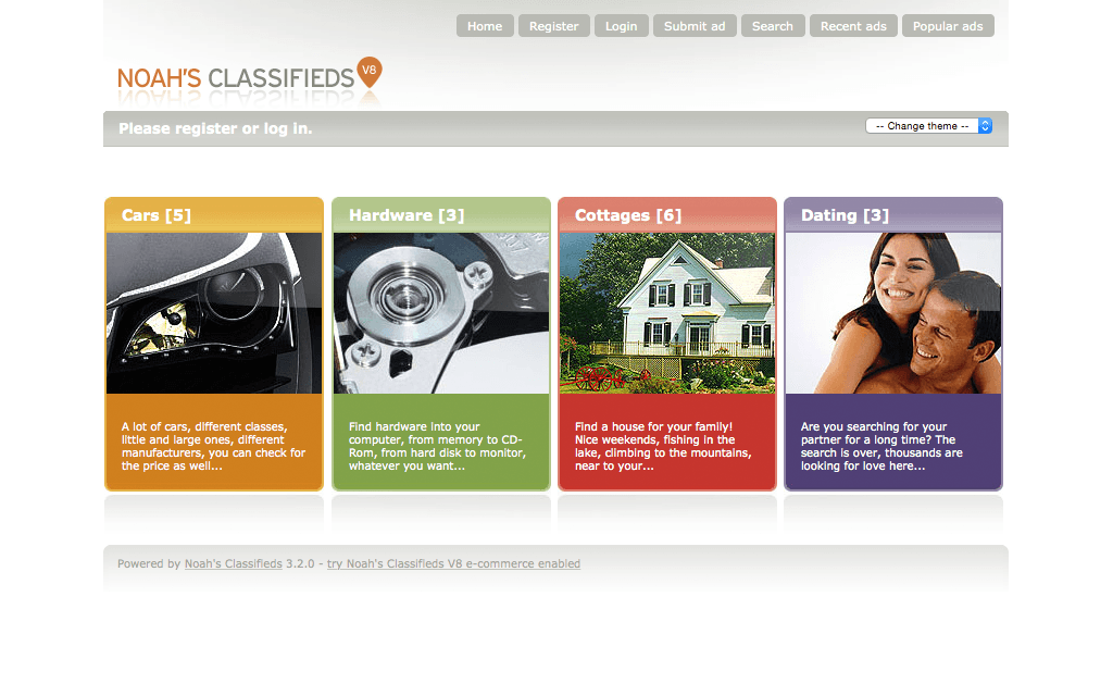 Hosting Quicksell Classifieds
