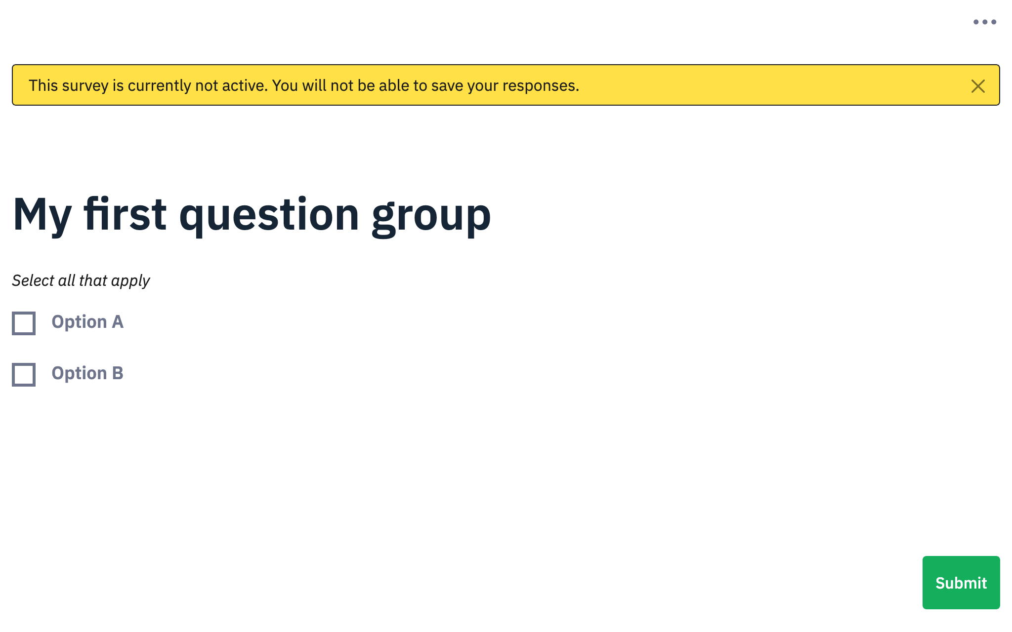 Schermata LimeSurvey