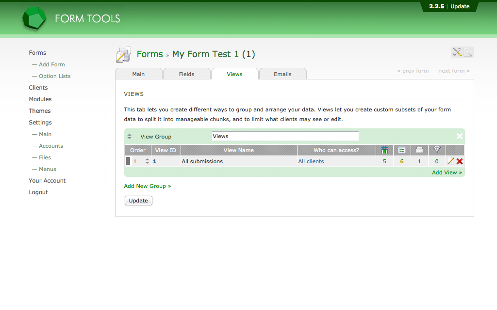 Hosting Form Tools